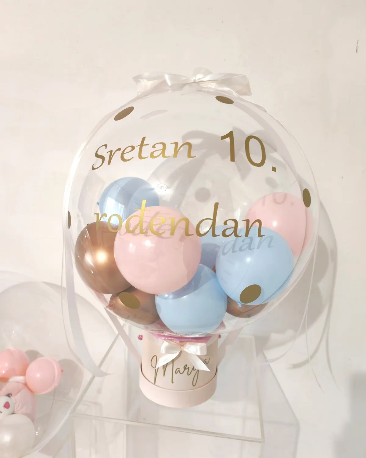 Rođendan — balonska stijena